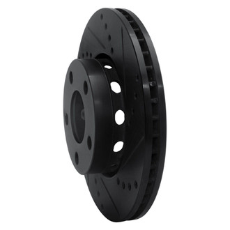 R1 Concepts® - eLINE™ Drilled and Slotted 1-Piece Front Passenger Side Brake Rotor