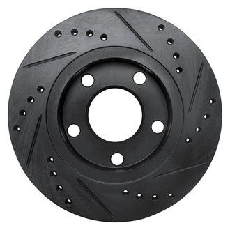 R1 Concepts® - eLINE™ Drilled and Slotted 1-Piece Brake Rotor
