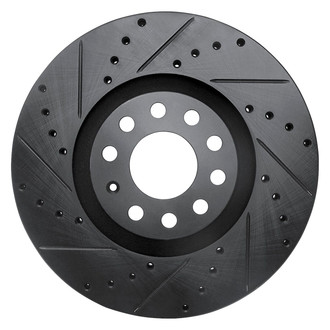 R1 Concepts® - eLINE™ Drilled and Slotted 1-Piece Brake Rotor
