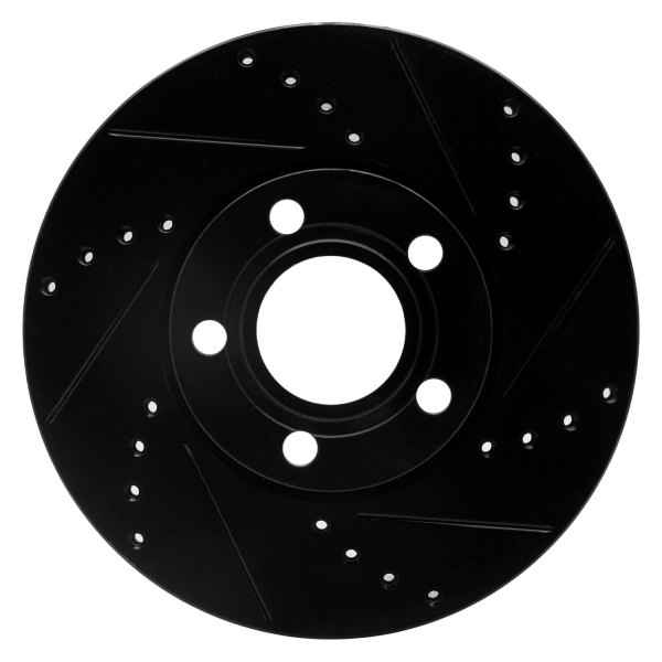 R1 Concepts® - eLINE™ Drilled and Slotted 1-Piece Front Brake Rotor