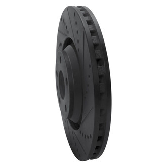 R1 Concepts® - eLINE™ Drilled and Slotted 1-Piece Front Passenger Side Brake Rotor