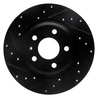 R1 Concepts® - eLINE™ Drilled and Slotted 1-Piece Brake Rotor