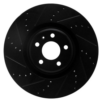 R1 Concepts® - eLINE™ Drilled and Slotted 1-Piece Brake Rotor