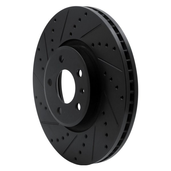 R1 Concepts® - eLINE™ Drilled and Slotted 1-Piece Front Brake Rotor