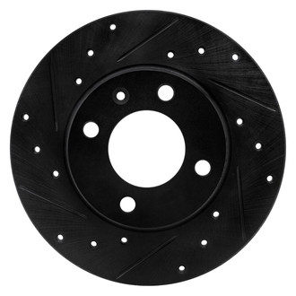 R1 Concepts® - eLINE™ Drilled and Slotted 1-Piece Front Brake Rotor