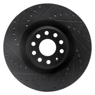 R1 Concepts® - eLINE™ Drilled and Slotted 1-Piece Brake Rotor