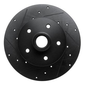 R1 Concepts® - eLINE™ Drilled and Slotted 1-Piece Front Brake Rotor