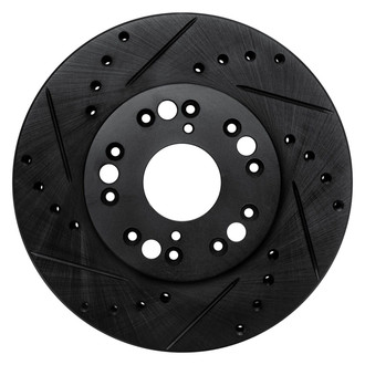 R1 Concepts® - eLINE™ Drilled and Slotted 1-Piece Brake Rotor