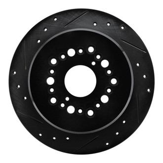 R1 Concepts® - eLINE™ Drilled and Slotted 1-Piece Brake Rotor