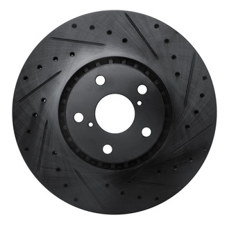 R1 Concepts® - eLINE™ Drilled and Slotted 1-Piece Brake Rotor