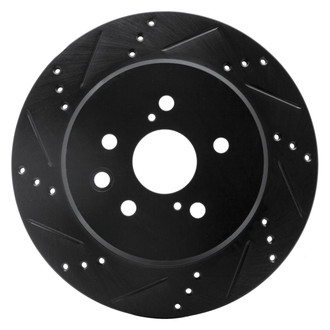 R1 Concepts® - eLINE™ Drilled and Slotted 1-Piece Brake Rotor