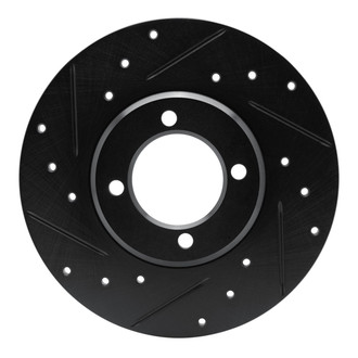R1 Concepts® - eLINE™ Drilled and Slotted 1-Piece Front Brake Rotor