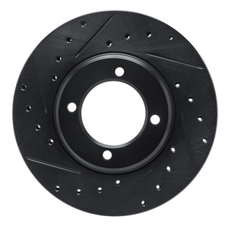 R1 Concepts® - eLINE™ Drilled and Slotted 1-Piece Front Brake Rotor