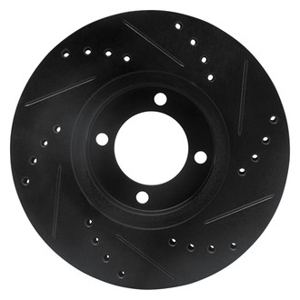 R1 Concepts® - eLINE™ Drilled and Slotted 1-Piece Front Brake Rotor