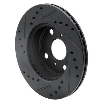 R1 Concepts® - eLINE™ Drilled and Slotted 1-Piece Front Brake Rotor