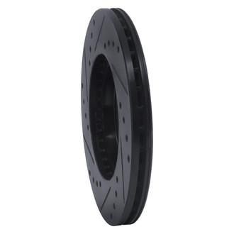 R1 Concepts® - eLINE™ Drilled and Slotted 1-Piece Front Passenger Side Brake Rotor