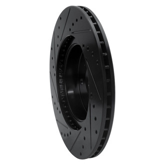 R1 Concepts® - eLINE™ Drilled and Slotted 1-Piece Front Passenger Side Brake Rotor