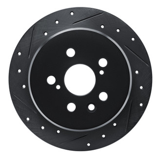 R1 Concepts® - eLINE™ Drilled and Slotted 1-Piece Brake Rotor