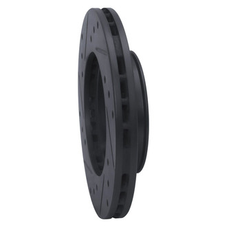 R1 Concepts® - eLINE™ Drilled and Slotted 1-Piece Front Passenger Side Brake Rotor