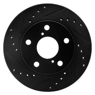 R1 Concepts® - eLINE™ Drilled and Slotted 1-Piece Brake Rotor