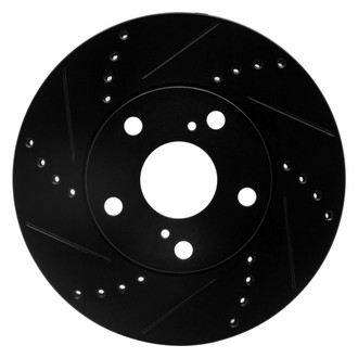 R1 Concepts® - eLINE™ Drilled and Slotted 1-Piece Brake Rotor