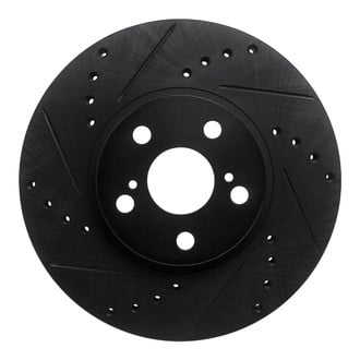 R1 Concepts® - eLINE™ Drilled and Slotted 1-Piece Brake Rotor