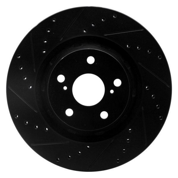 R1 Concepts® - eLINE™ Drilled and Slotted 1-Piece Front Brake Rotor