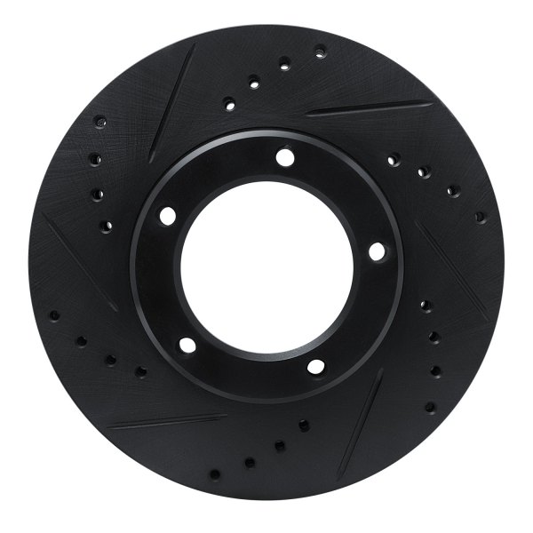 R1 Concepts® - eLINE™ Drilled and Slotted 1-Piece Front Brake Rotor