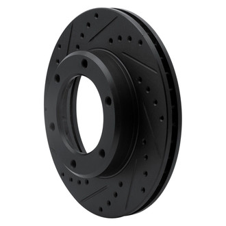 R1 Concepts® - eLINE™ Drilled and Slotted 1-Piece Front Brake Rotor