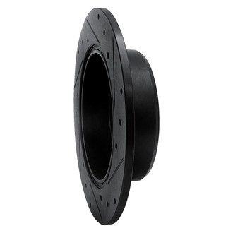 R1 Concepts® - eLINE™ Drilled and Slotted 1-Piece Rear Driver Side Brake Rotor