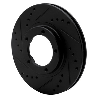 R1 Concepts® - eLINE™ Drilled and Slotted 1-Piece Front Brake Rotor