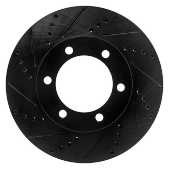 R1 Concepts® - eLINE™ Drilled and Slotted 1-Piece Brake Rotor