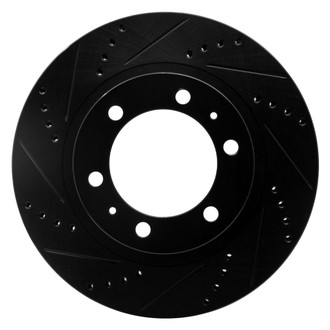 R1 Concepts® - eLINE™ Drilled and Slotted 1-Piece Front Brake Rotor