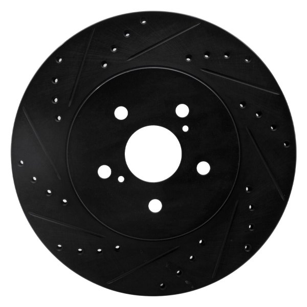 R1 Concepts® - eLINE™ Drilled and Slotted 1-Piece Front Brake Rotor