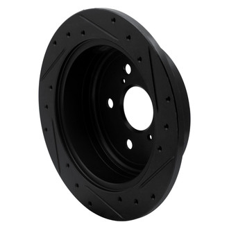 R1 Concepts® - eLINE™ Drilled and Slotted 1-Piece Rear Driver Side Brake Rotor