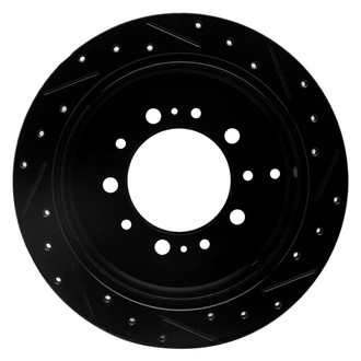 R1 Concepts® - eLINE™ Drilled and Slotted 1-Piece Brake Rotor
