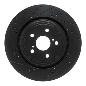 R1 Concepts® - eLINE™ Drilled and Slotted 1-Piece Brake Rotor