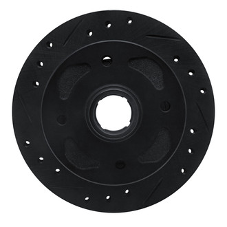 R1 Concepts® - eLINE™ Drilled and Slotted 1-Piece Front Driver Side Brake Rotor