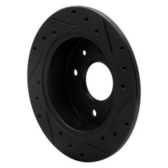R1 Concepts® - eLINE™ Drilled and Slotted 1-Piece Rear Driver Side Brake Rotor
