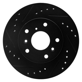 R1 Concepts® - eLINE™ Drilled and Slotted 1-Piece Brake Rotor