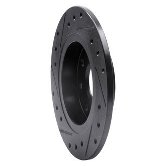 R1 Concepts® - eLINE™ Drilled and Slotted 1-Piece Rear Passenger Side Brake Rotor