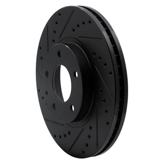 R1 Concepts® - eLINE™ Drilled and Slotted 1-Piece Front Driver Side Brake Rotor