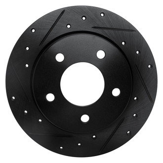 R1 Concepts® - eLINE™ Drilled and Slotted 1-Piece Brake Rotor