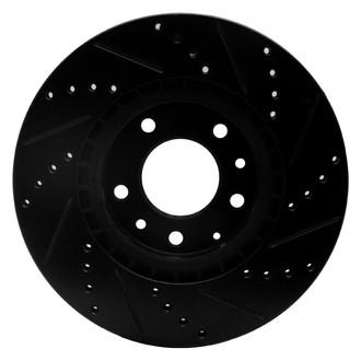 R1 Concepts® - eLINE™ Drilled and Slotted 1-Piece Brake Rotor