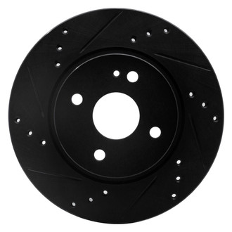 R1 Concepts® - eLINE™ Drilled and Slotted 1-Piece Front Brake Rotor