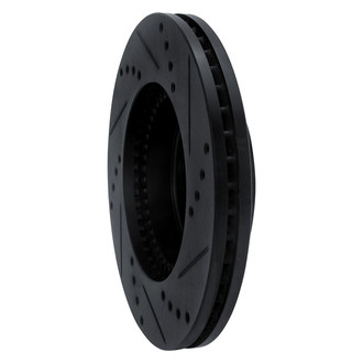 R1 Concepts® - eLINE™ Drilled and Slotted 1-Piece Front Driver Side Brake Rotor