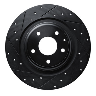 R1 Concepts® - eLINE™ Drilled and Slotted 1-Piece Brake Rotor