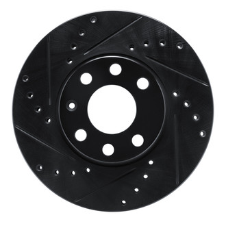 R1 Concepts® - eLINE™ Drilled and Slotted 1-Piece Brake Rotor