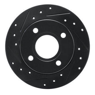 R1 Concepts® - eLINE™ Drilled and Slotted 1-Piece Front Brake Rotor