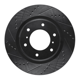 R1 Concepts® - eLINE™ Drilled and Slotted 1-Piece Brake Rotor